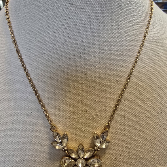 J.Crew Rhinestone Statement Neclace - Picture 3 of 7